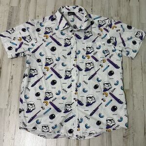 Star Wars Button Down Shirt Large
